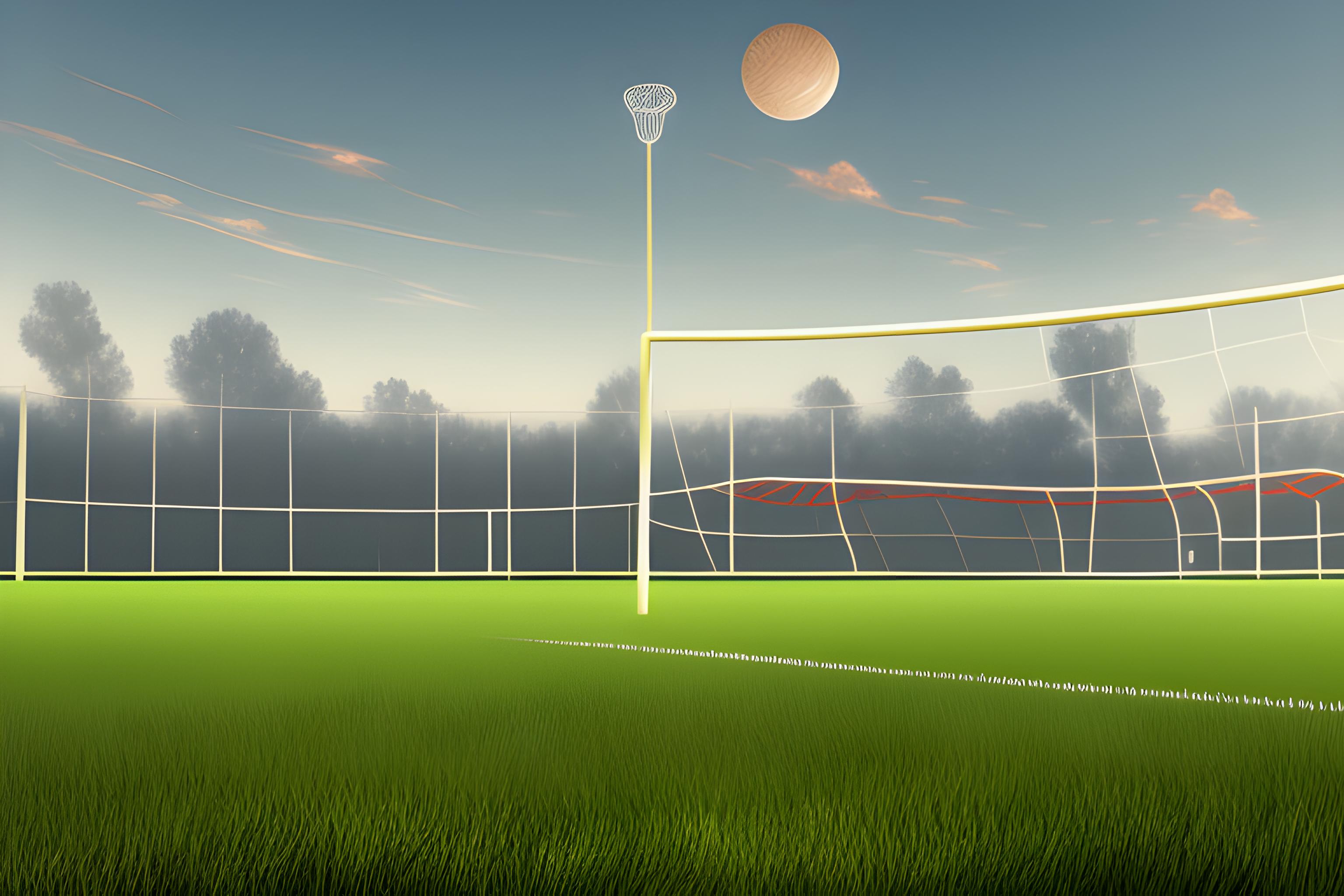 CAMPO DA CALCIO CON UNA COPPA PER UN CAMPIONATO CSI CON QUALITA ENERGIA E FERMEZZA
